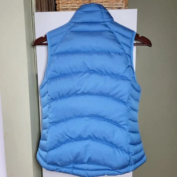 Patagonia goose down puffer quilted vest blue small - Picture 5 of 11